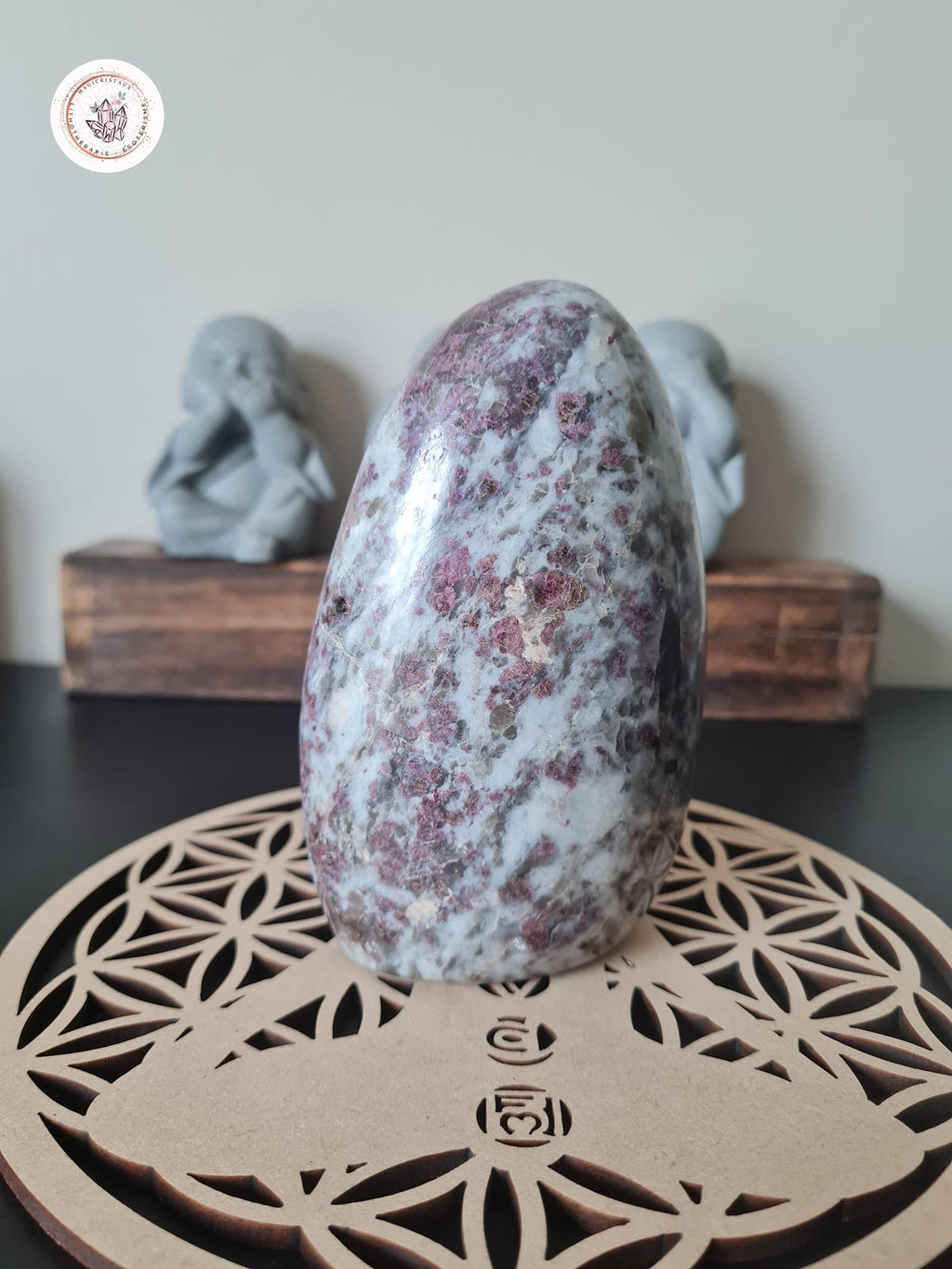 Forme libre en Tourmaline rose