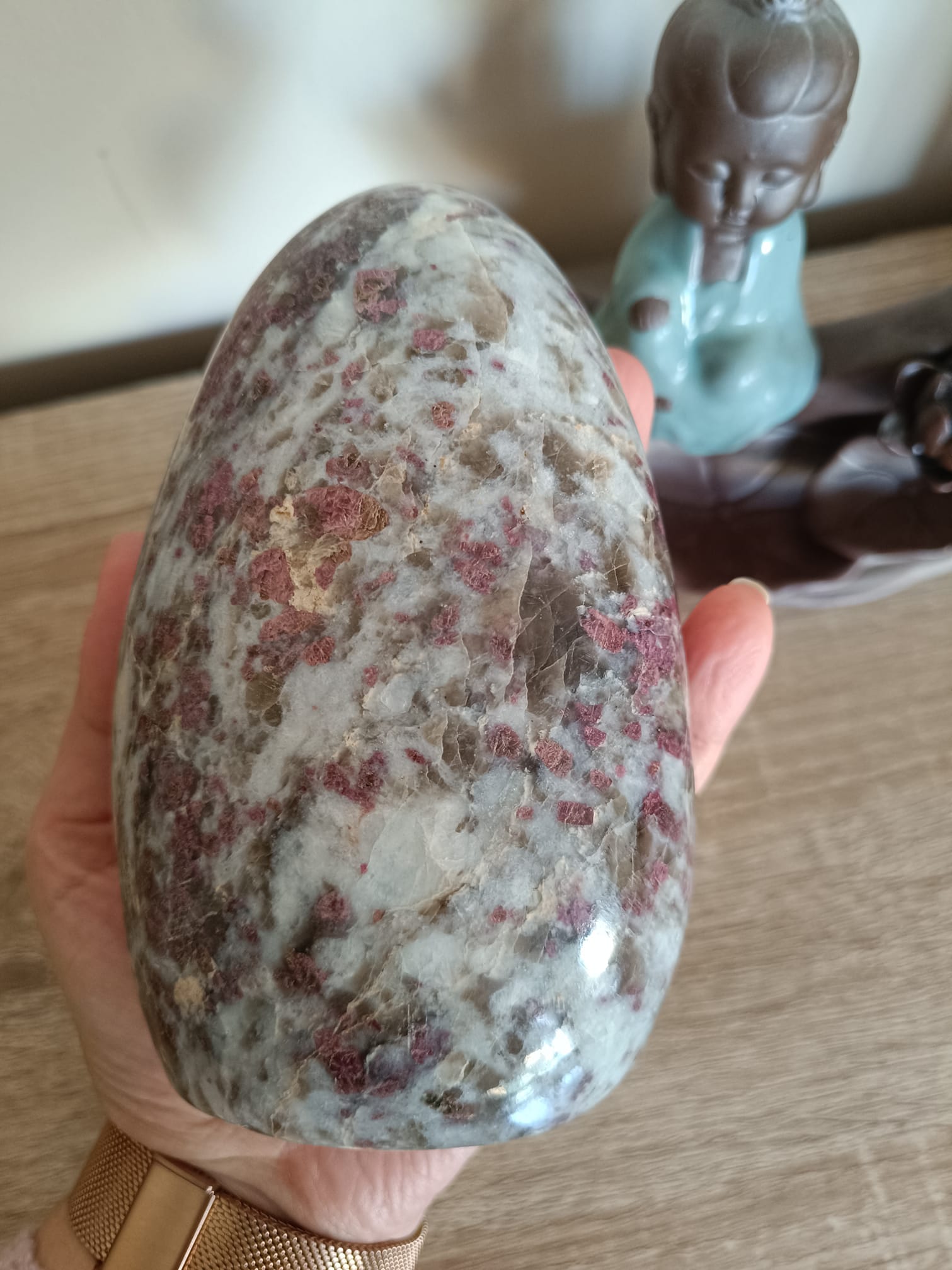 Forme libre en Tourmaline rose