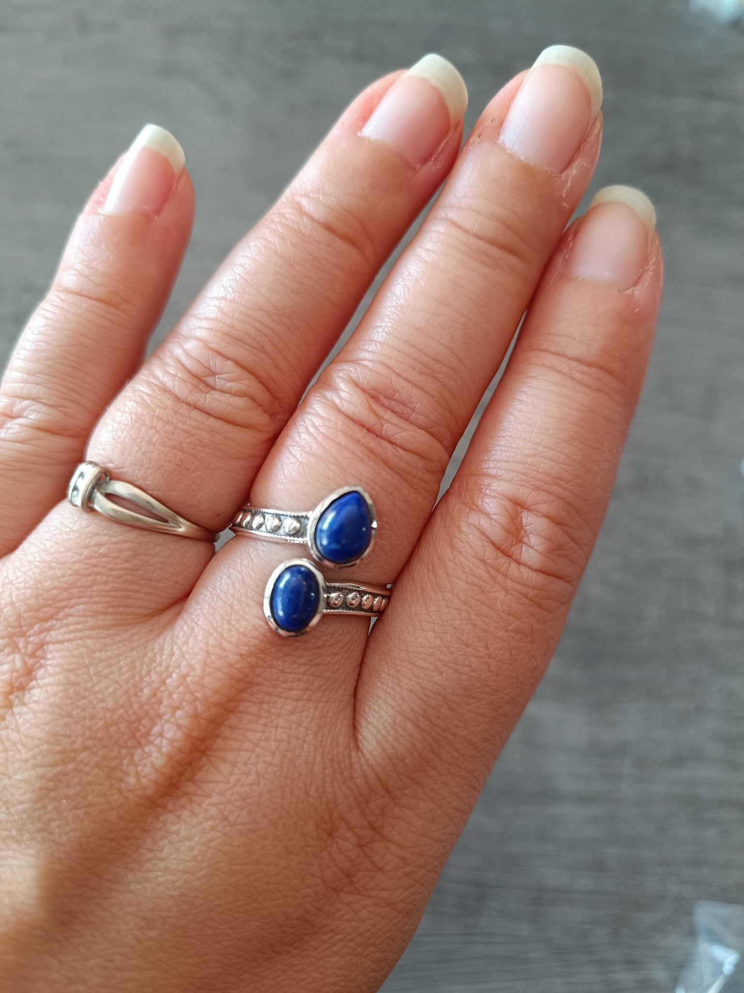 Bague en Lapis-lazuli