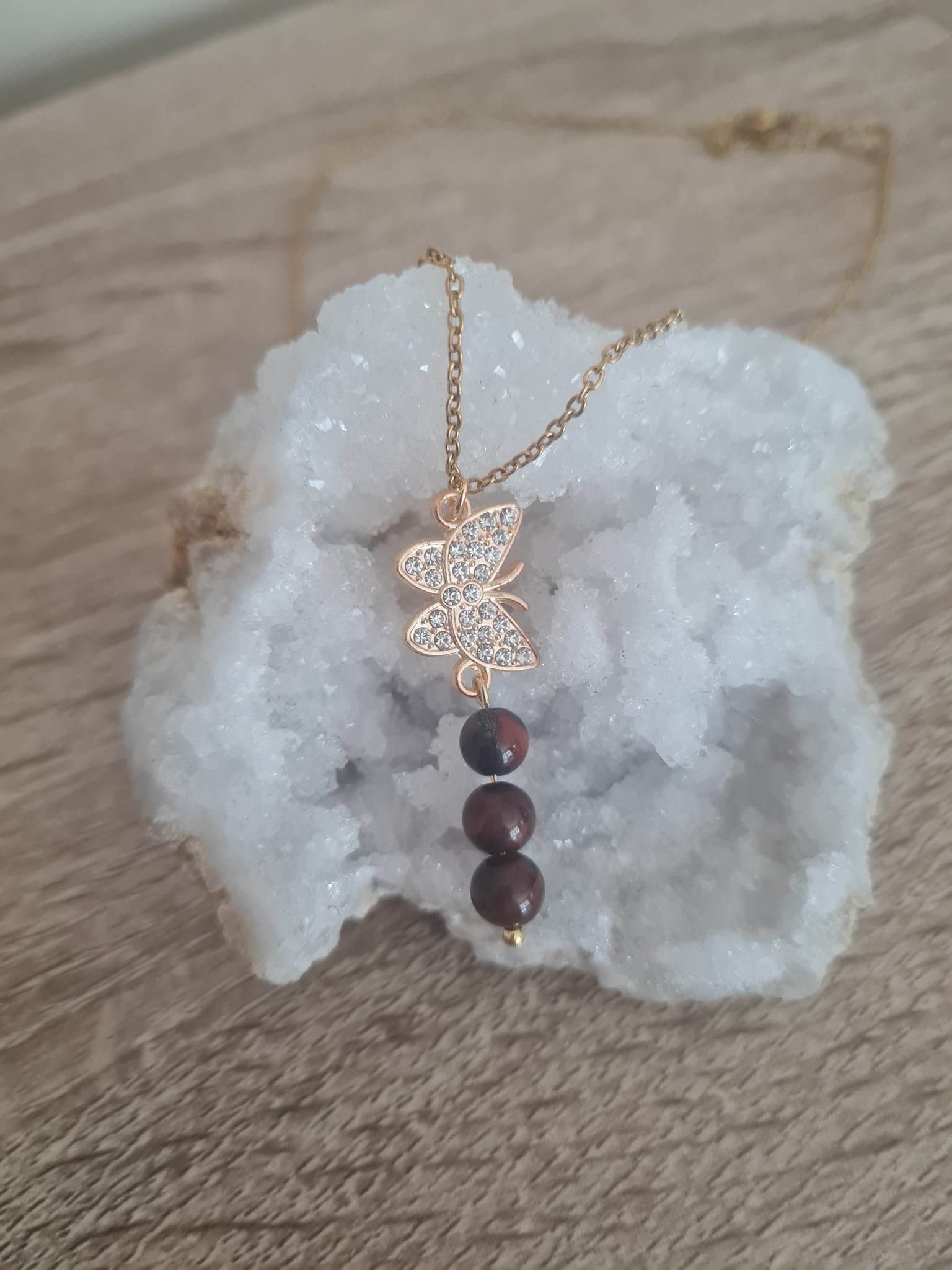 Collier en Œil de taureau