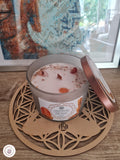 Bougie "Energie positive" Cornaline/Palo santo