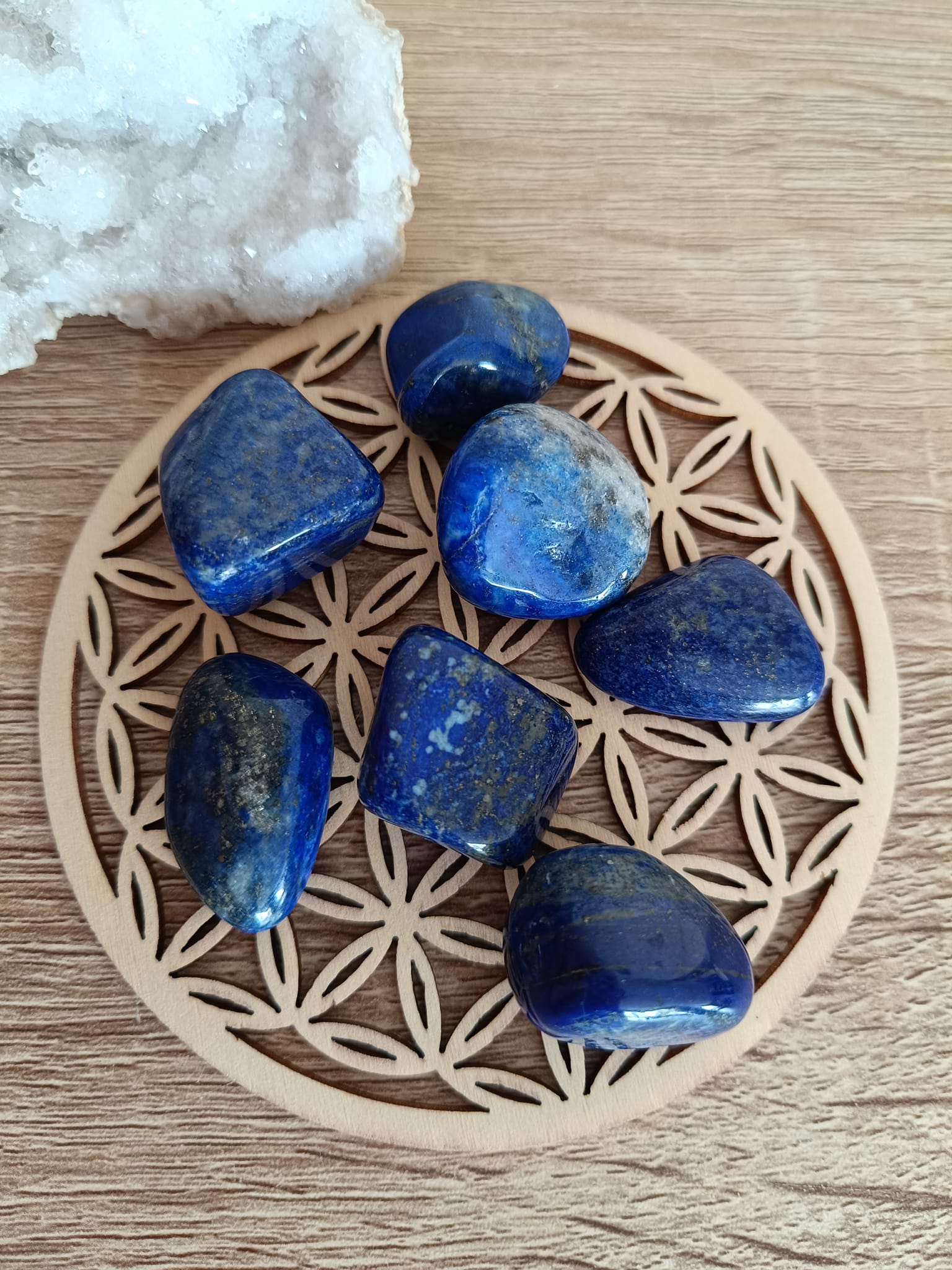 Pierre roulée en Lapis-lazuli