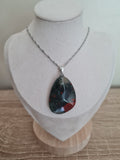 Pendentif ondulé Héliotrope