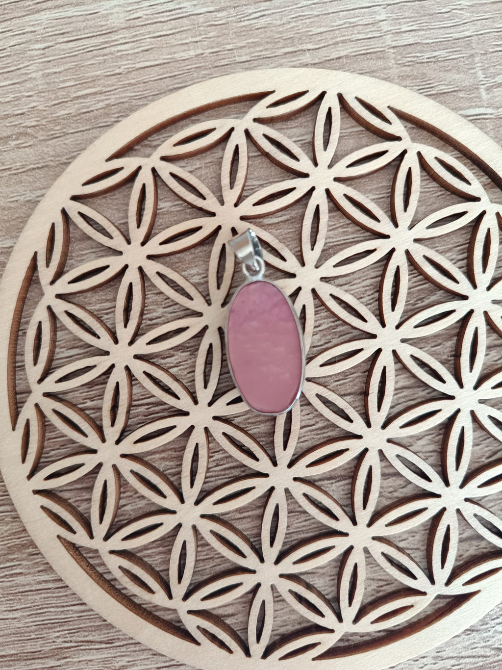 Pendentif en Rhodonite