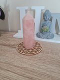 Pointe en Quartz rose