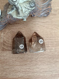 Pointes en Quartz fumé