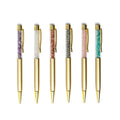Stylos avec pierres naturelles