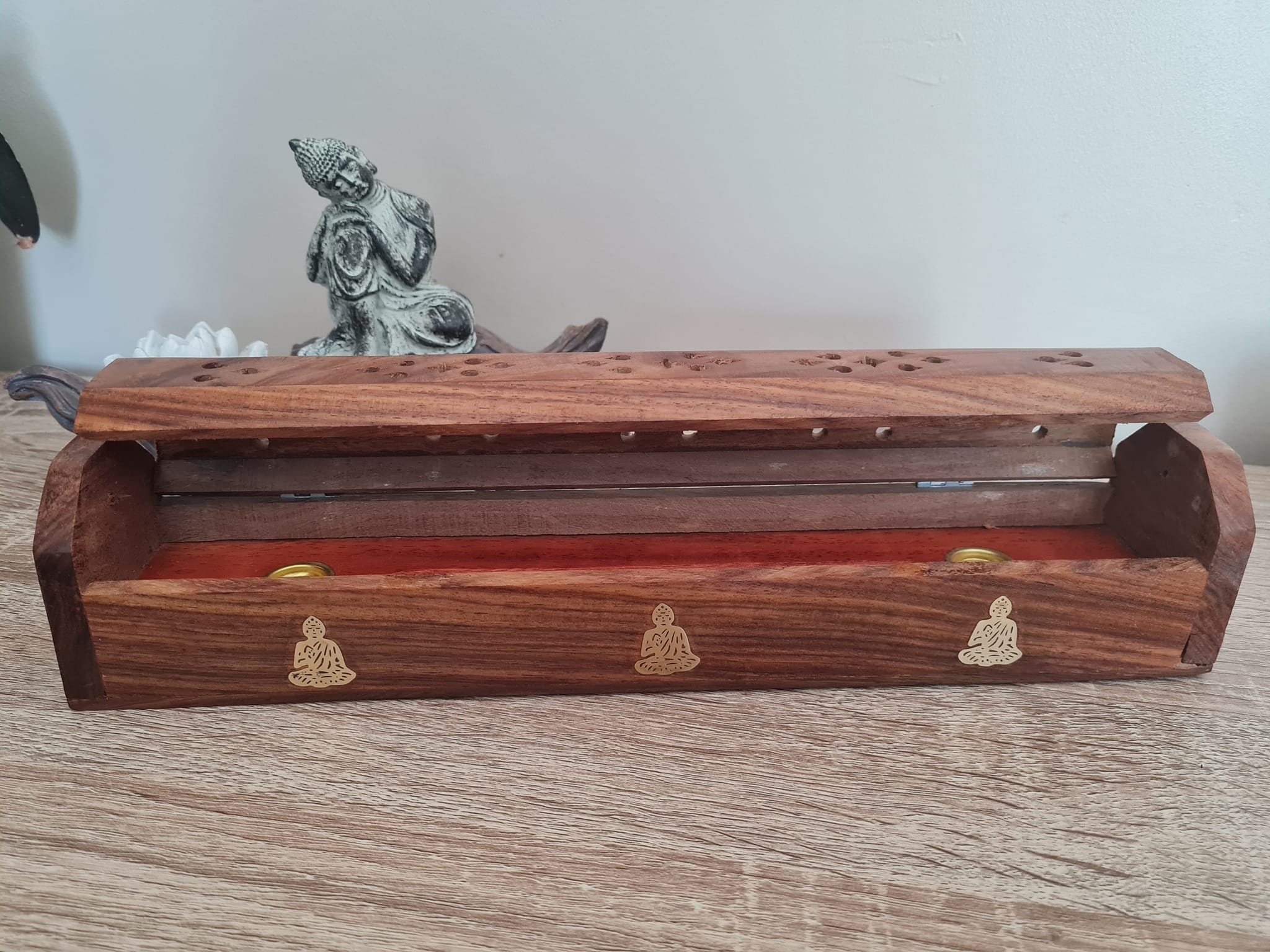 Porte encens coffret motif Bouddha