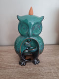 Support encens à reflux Hibou